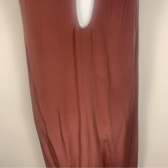 Acrobat 100% Silk High Low Hem Maxi Dress - Picture 12 of 12